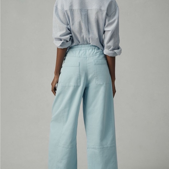 ANTHROPOLOGIE pants . Robin egg blue . Size medium. NWT - Picture 3 of 7